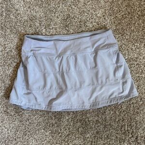Lululemon Light Dusty Blue Skort